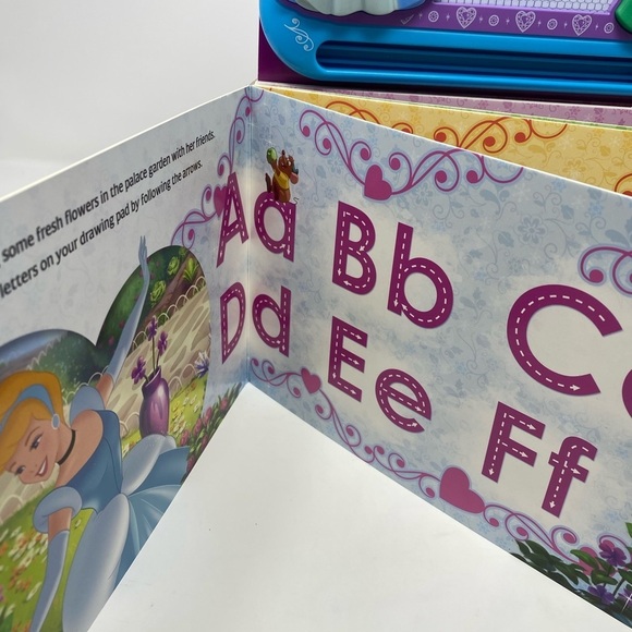 Disney Princess Learn to Write ABC Read & Doodle - Picture 4 of 6
